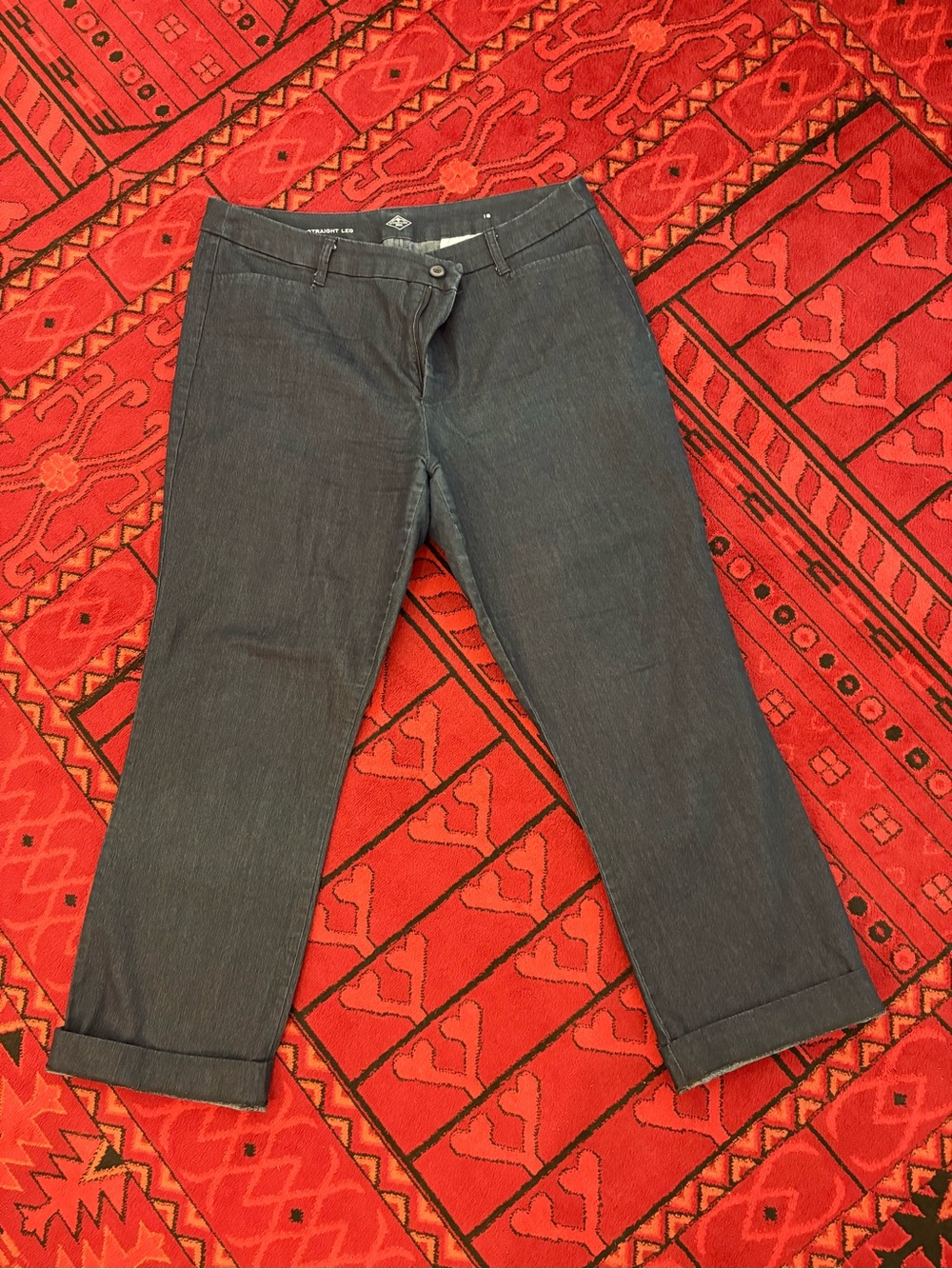 St. John's Bay Women’s Dark Blue Denim Jeans